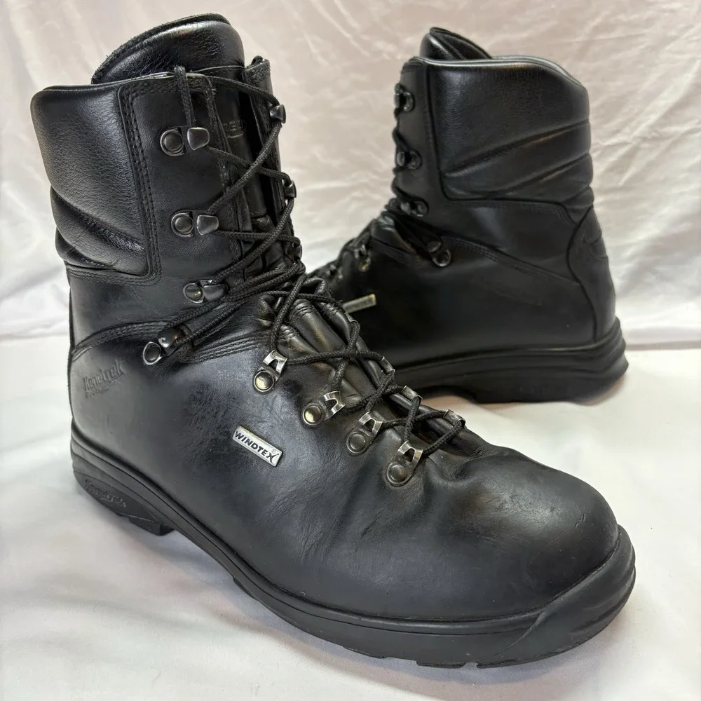 Kenetrek Hard Tactical Boots Mens US 11.5 M Waterproof Leather Needs Sole Repair
